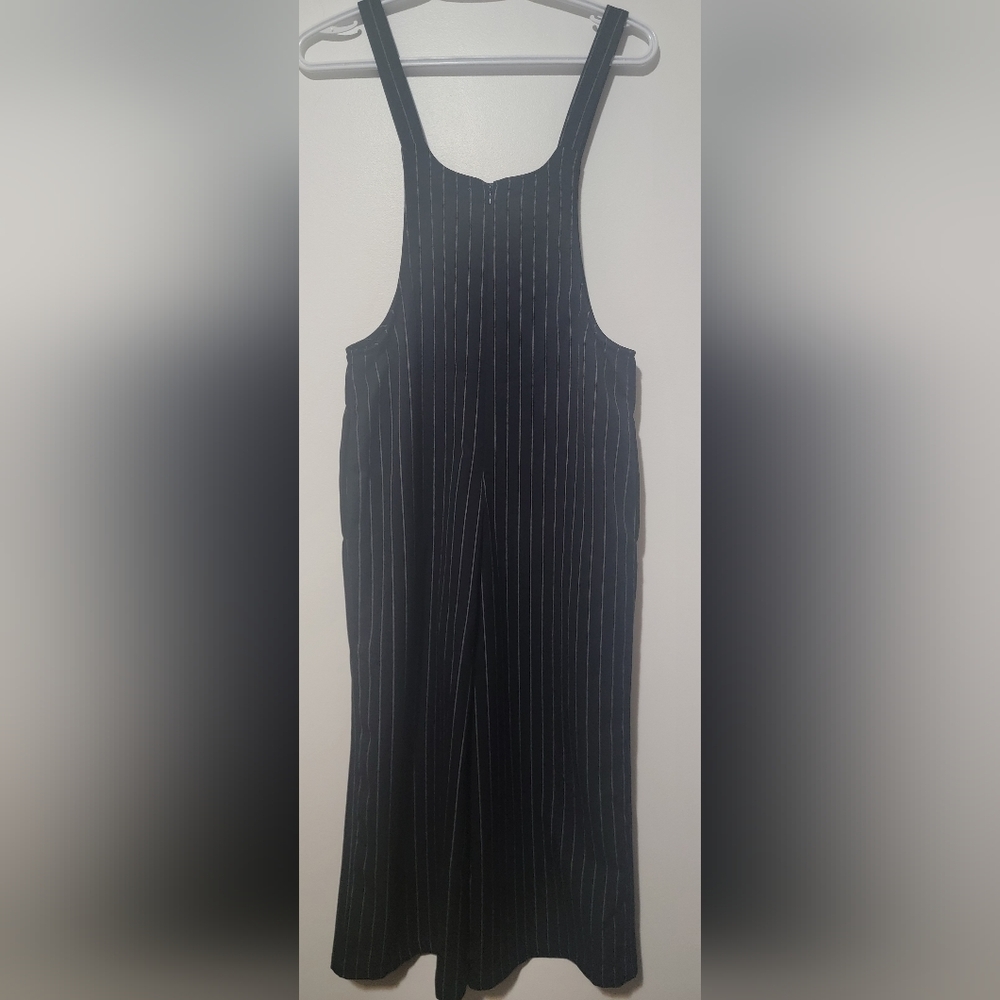 Bleuh Ciel Pinstripe Jumpsuit W/Pockets